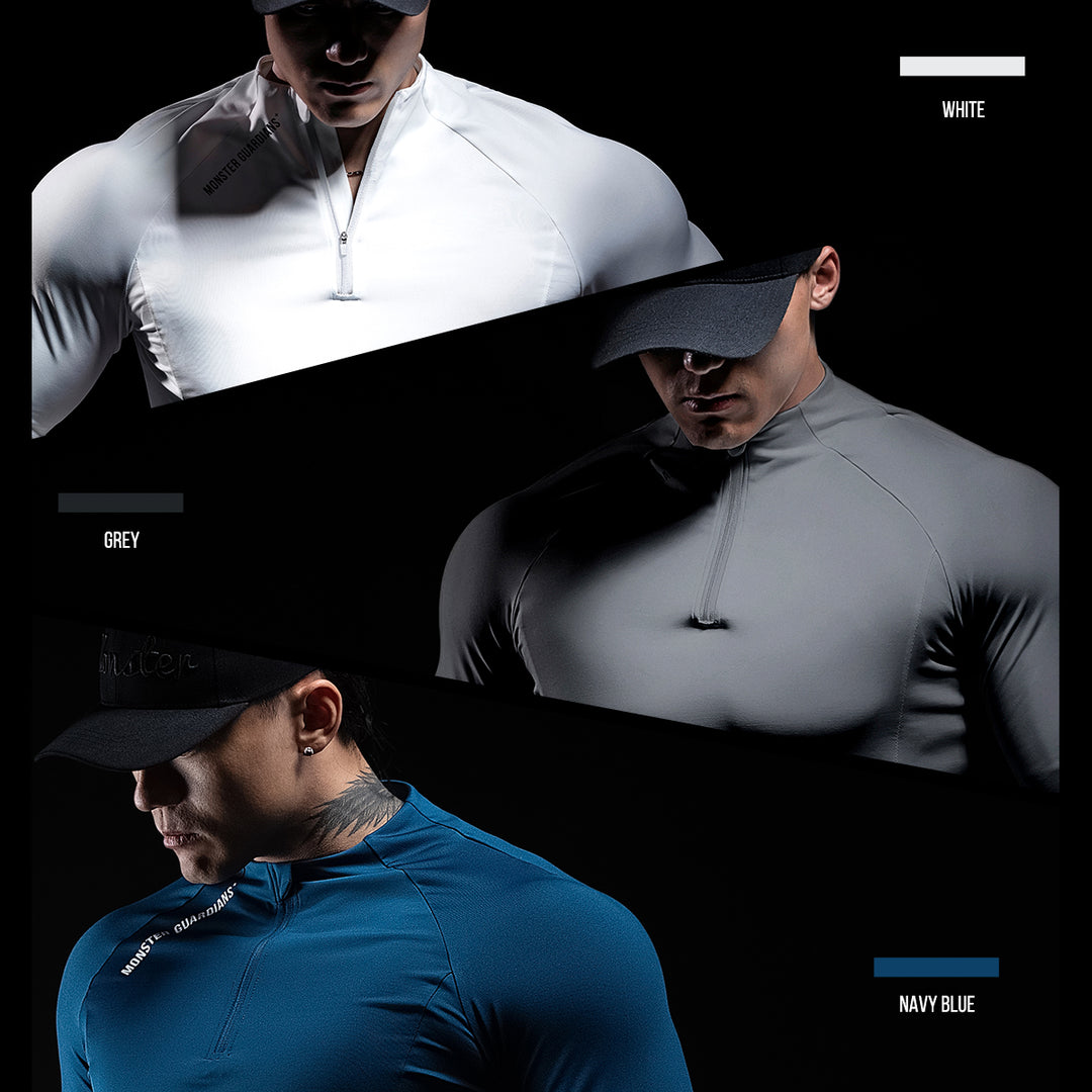 Half-zip T-Shirt【AZC21】