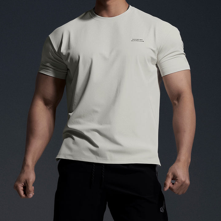 Seamless Moisture-Wicking Quick-Dry Training T-Shirt