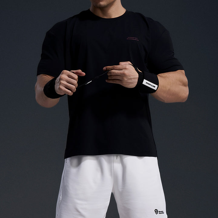 Seamless Moisture-Wicking Quick-Dry Training T-Shirt