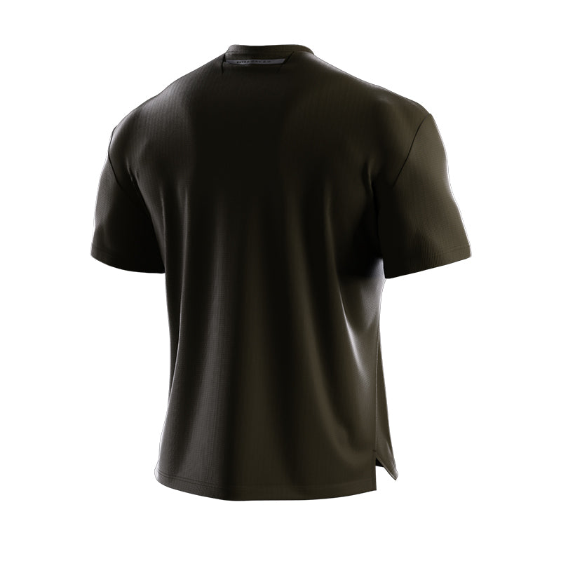 Seamless Moisture-Wicking Quick-Dry Training T-Shirt