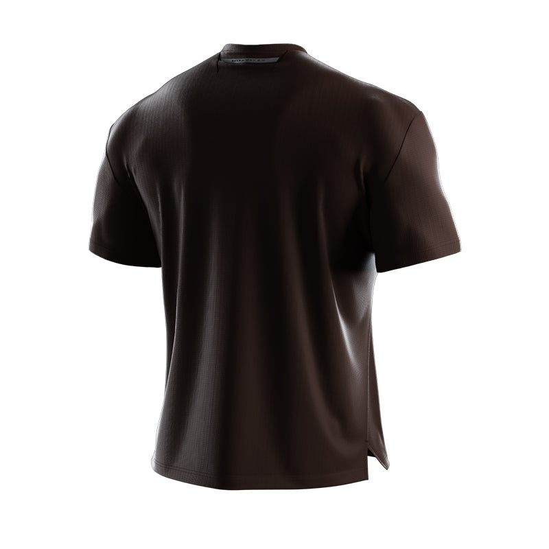 Seamless Moisture-Wicking Quick-Dry Training T-Shirt